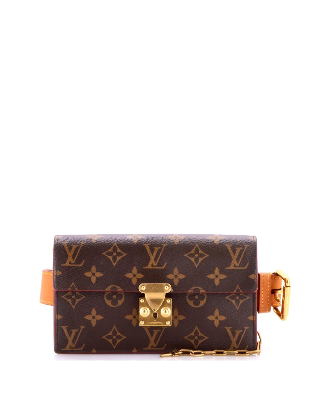 Louis Vuitton S Lock Belt Pouch Canvas #301238L14B
